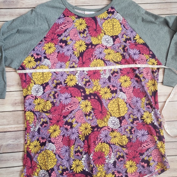 LuLaRoe Floral Randy - Picture 4 of 4